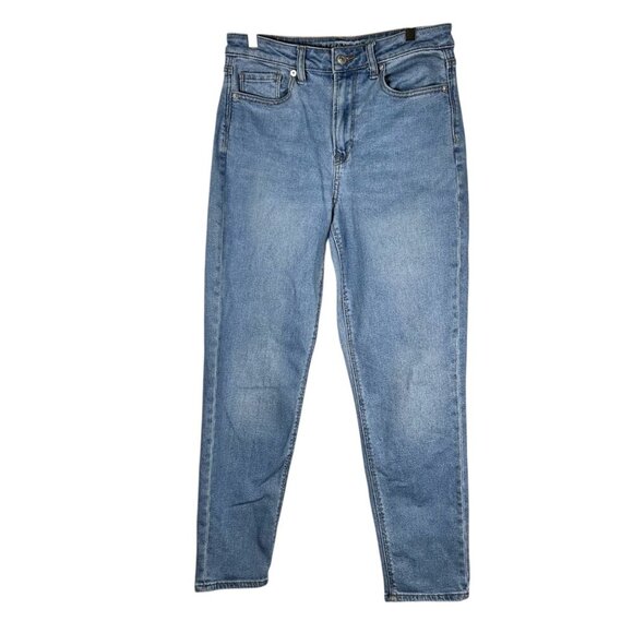American Eagle Mom Jean 4 Stretch Denim Casual Blue - Picture 2 of 6
